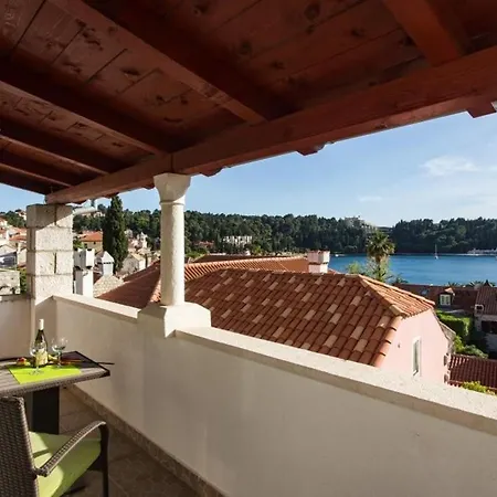 Apartment House Vista Old Town - Four Bedroom House With Terrace And Sea View A8 *